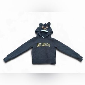 Salt Lake City Kids Hoodie with Bear Design size 3T boys